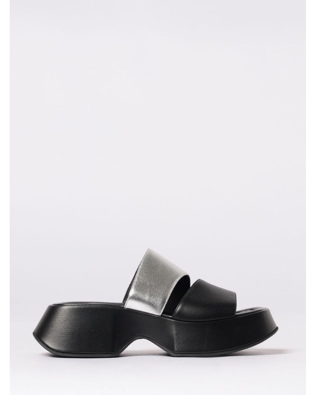 Vic Matié White Vic MatiÉ Leather Sandals