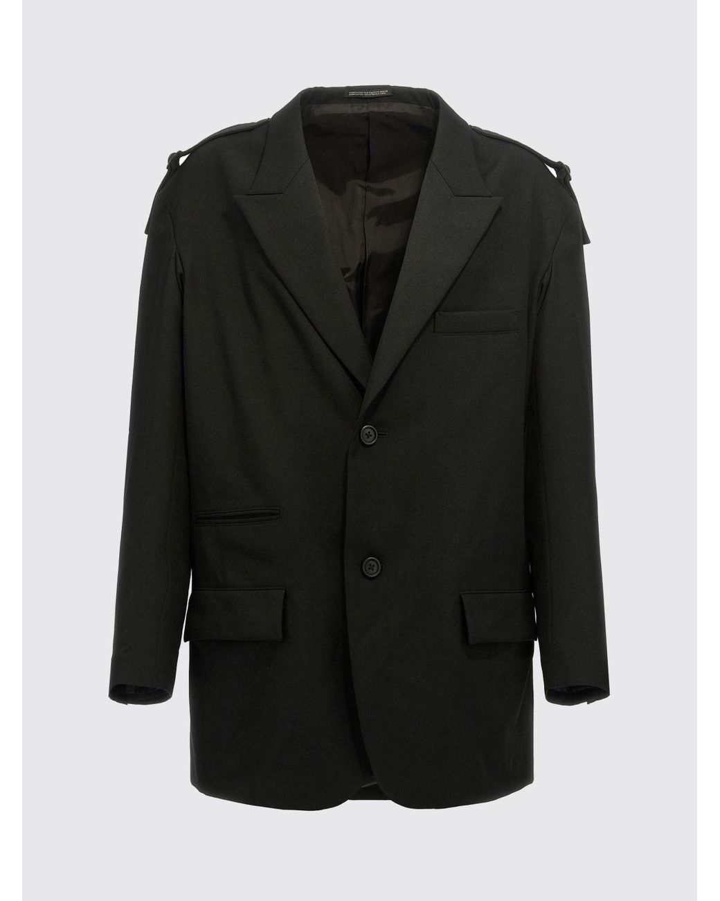 Yohji Yamamoto Black Jacket for men