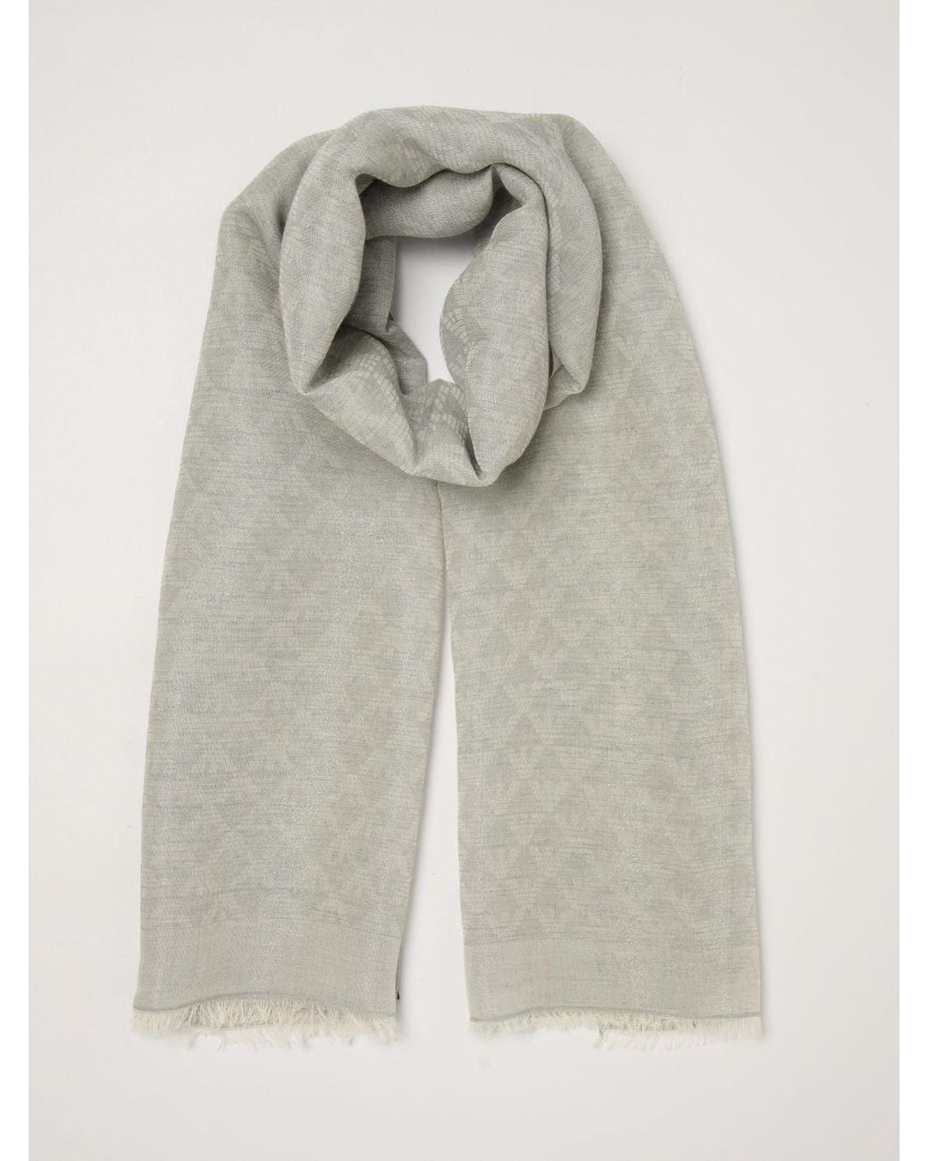Emporio Armani Gray Neckerchief