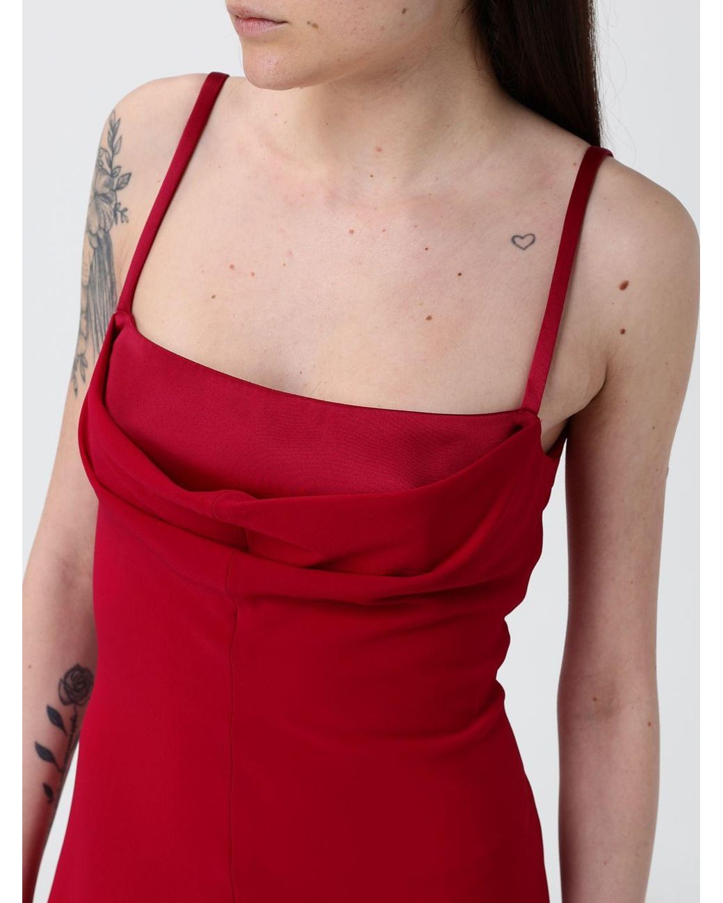 Max Mara Red Pianoforte Dress