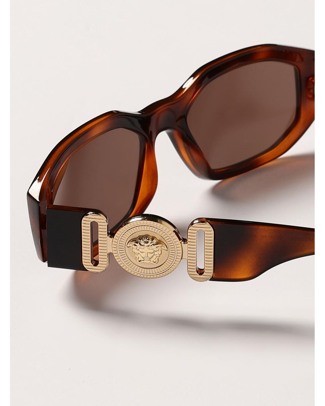 Versace Brown Medusa Sunglasses
