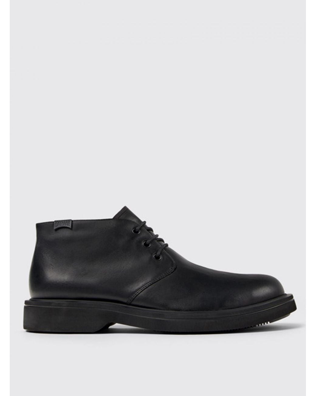 Camper Black Brogue Shoes for men