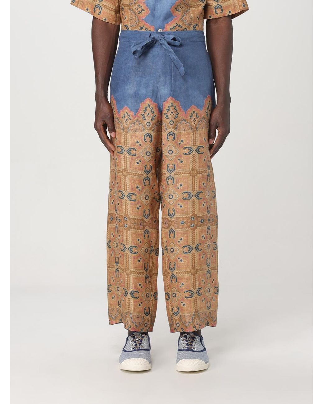 Valentino Blue Trousers for men