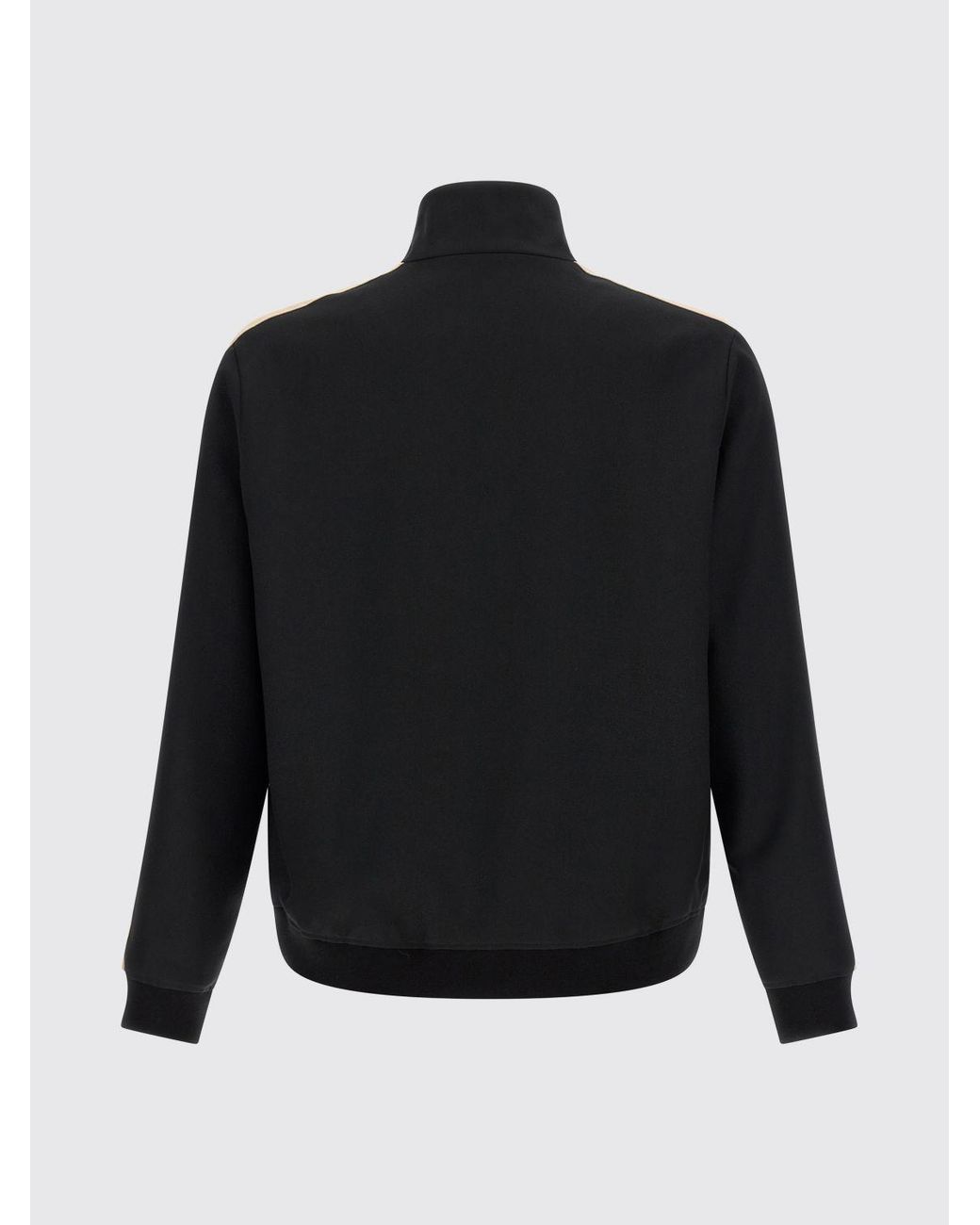 Valentino Garavani Blue Slim Fit Technical Fabric Zip-Up Sweatshirt for men