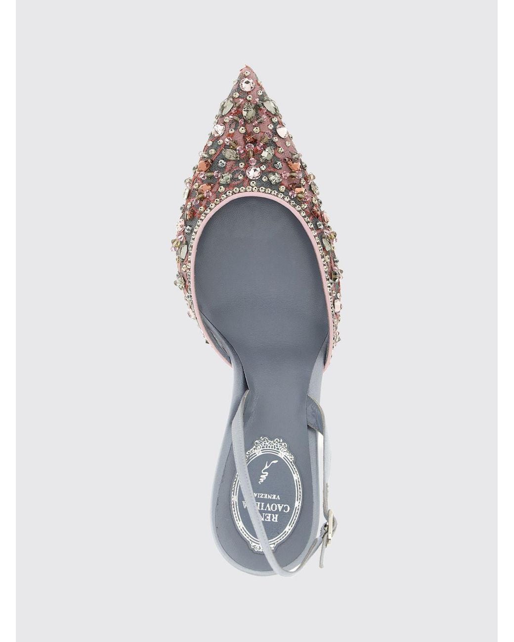 Rene Caovilla White Pump