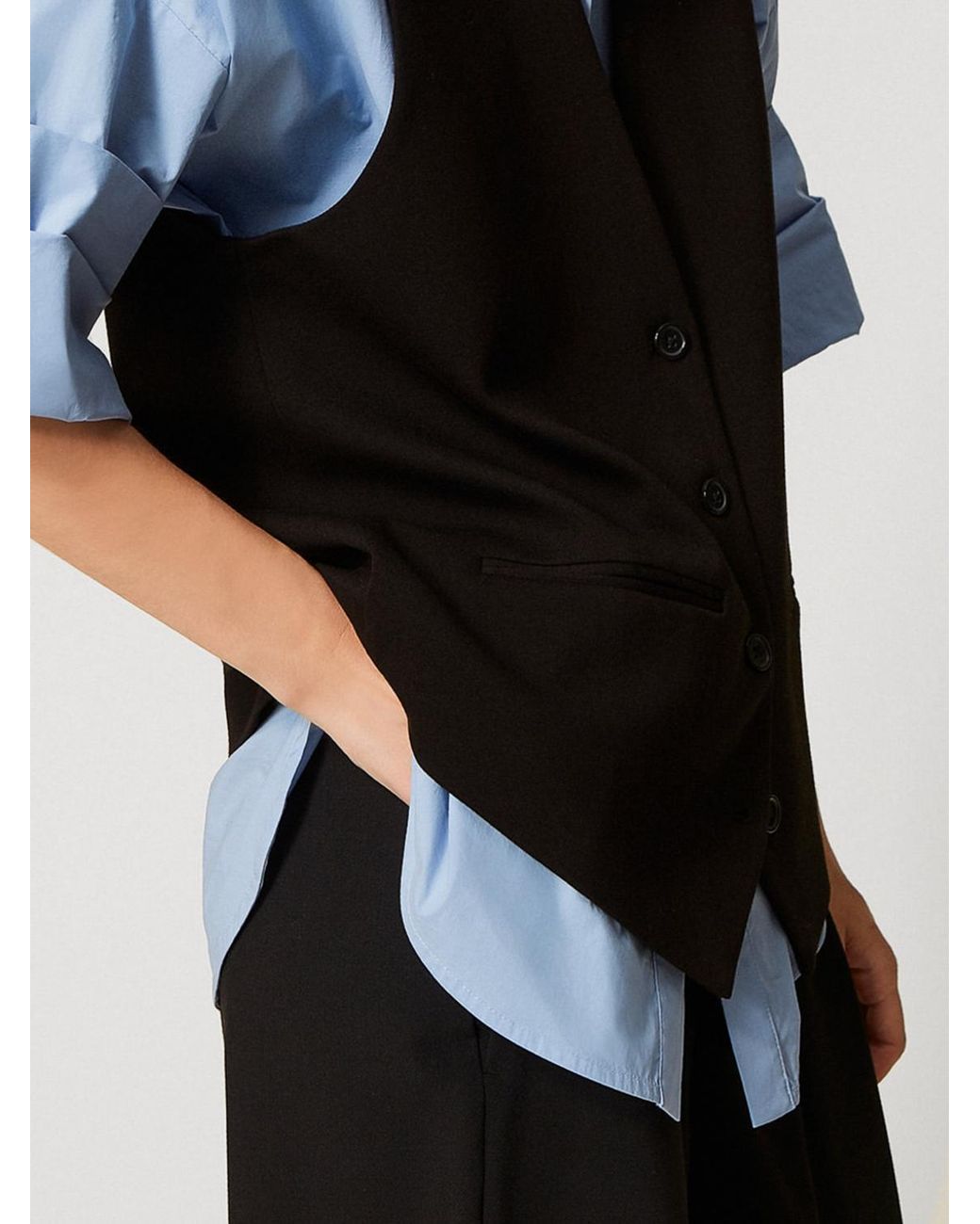 Twinset Black Waistcoat