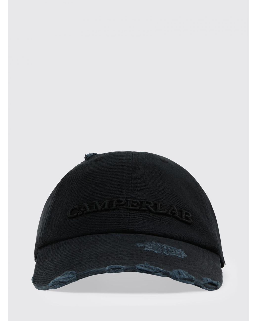 CAMPERLAB Black Logo Used Cotton Hat