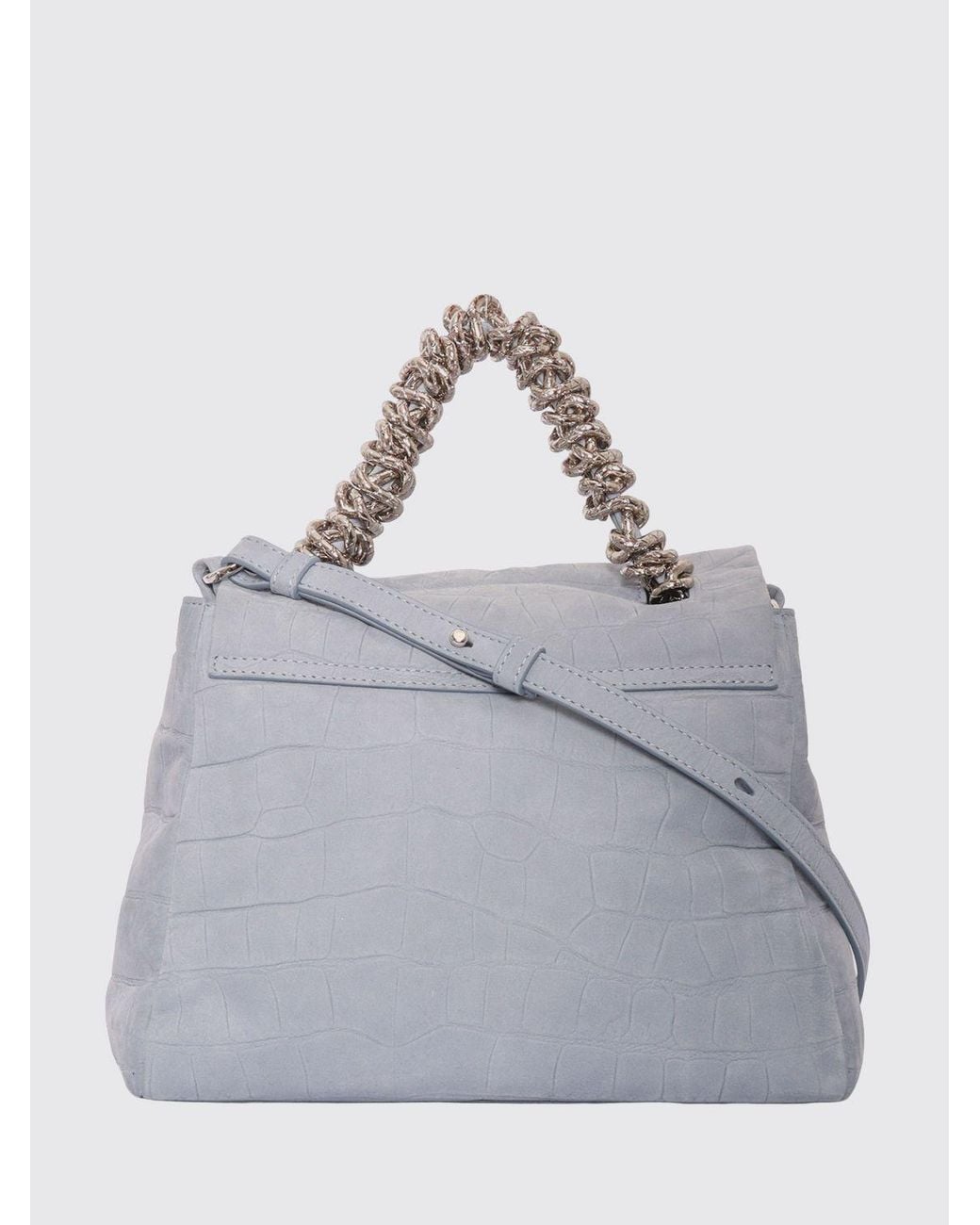 Borsa A Mano di Orciani in Gray