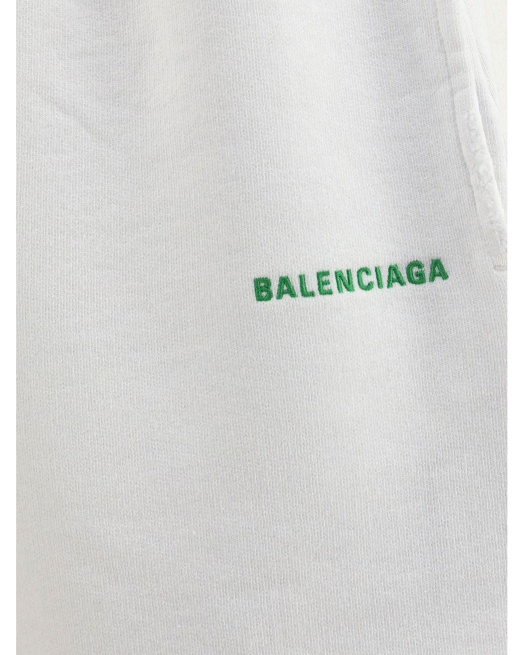 Balenciaga White Shorts for men