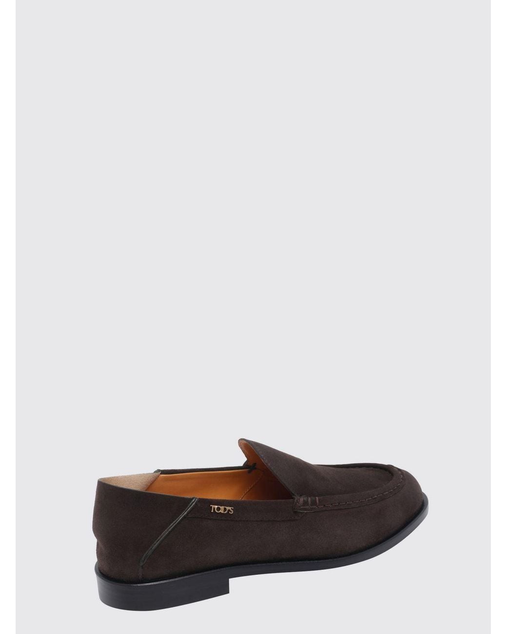 Tod's White Suede Loafers