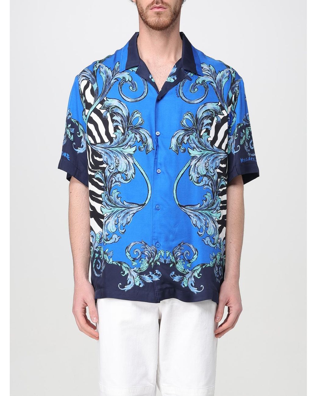 Versace Jeans Couture Blue Shirt for men
