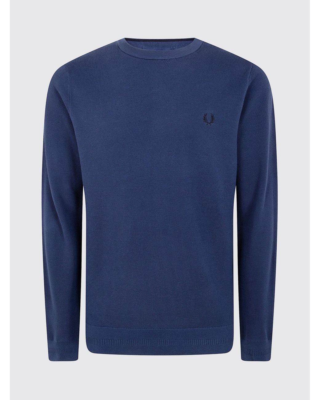 Fred Perry Blue Sweater for men