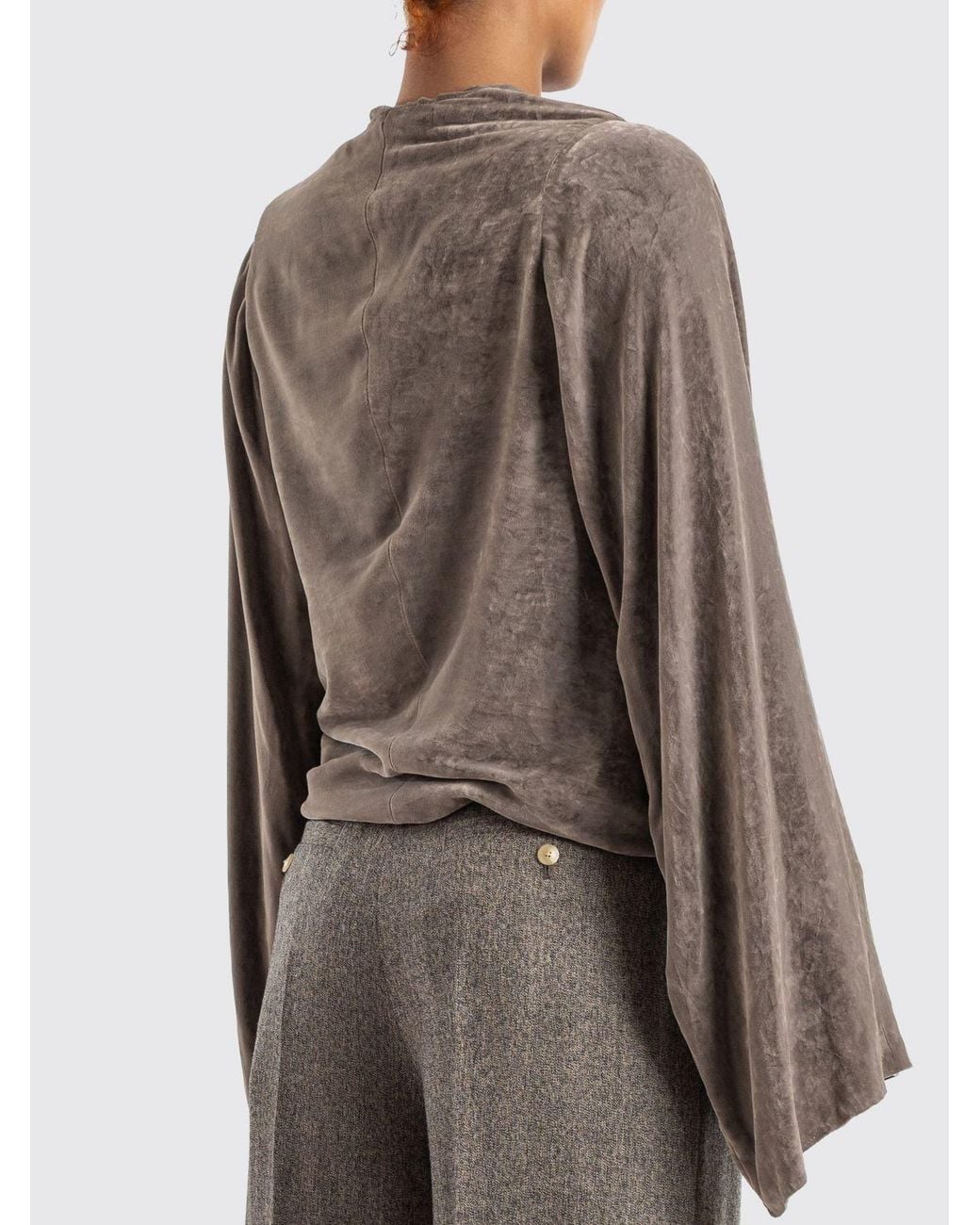 Rick Owens Brown T-Shirt