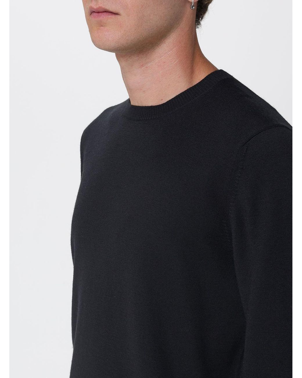 Fay Black Jumper for men