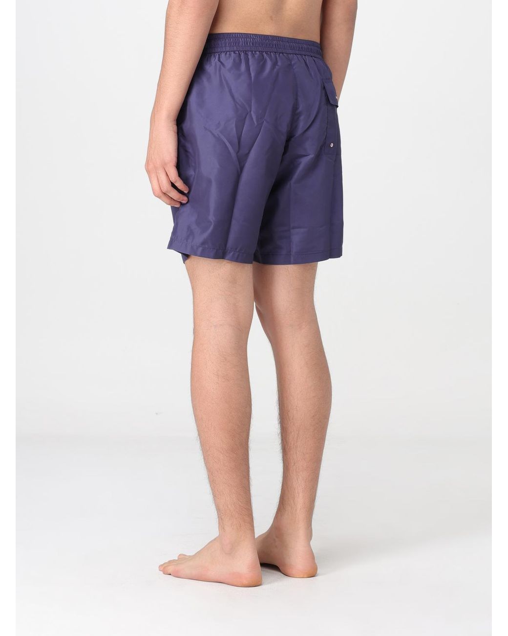 Kampos Blue Nylon Swim Shorts for men