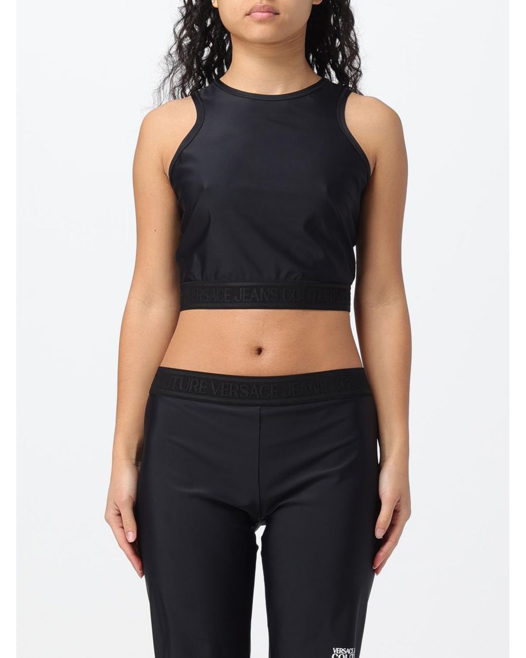 Top Mujer Versace Jeans Couture de color Blue