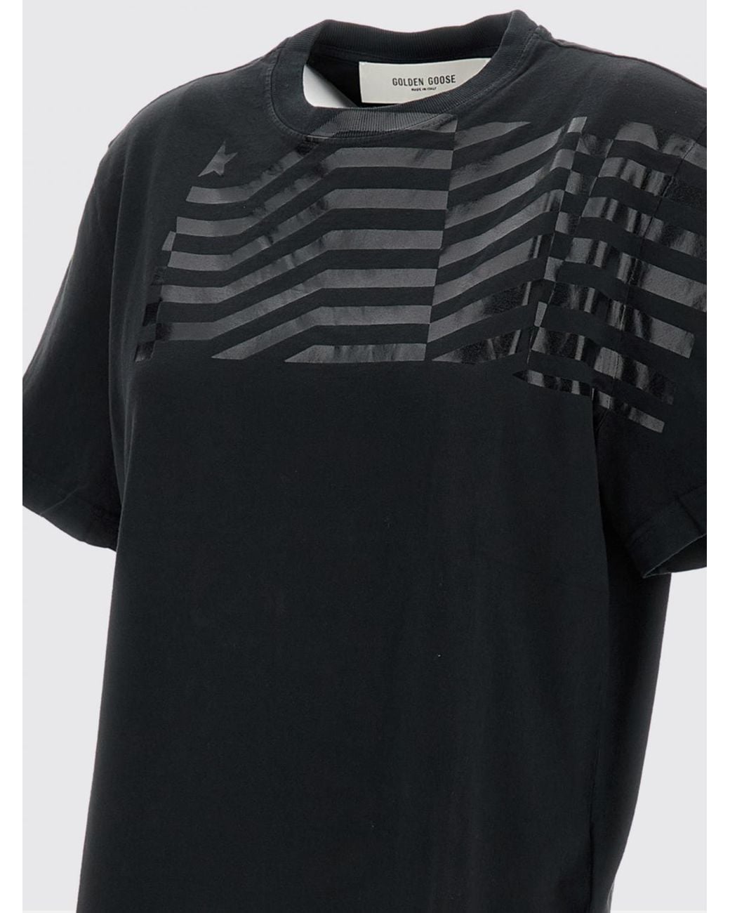 T-Shirt Homme Golden Goose Deluxe Brand pour homme en coloris Black