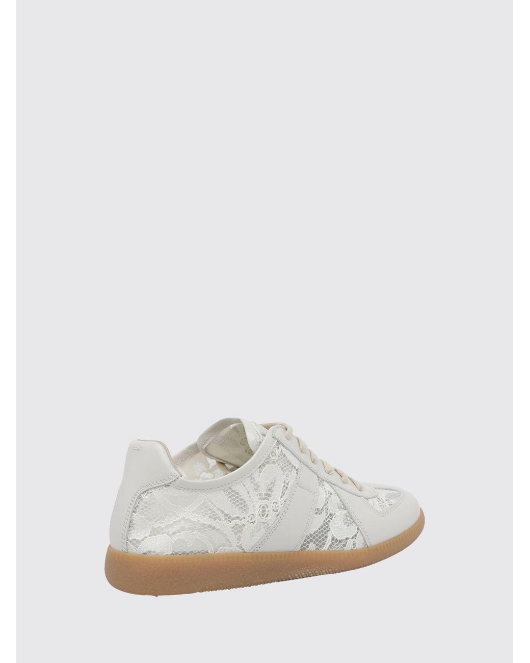 Maison Margiela White Lace Replica Sneakers