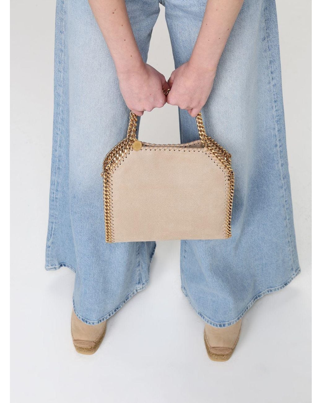 Stella McCartney Natural Shoulder Bag Falabella