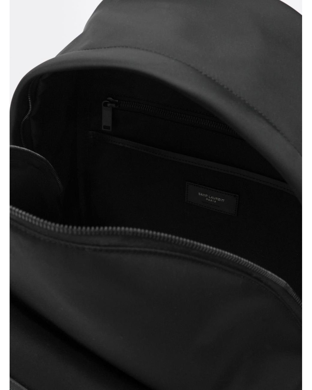 Saint Laurent Black Backpack for men