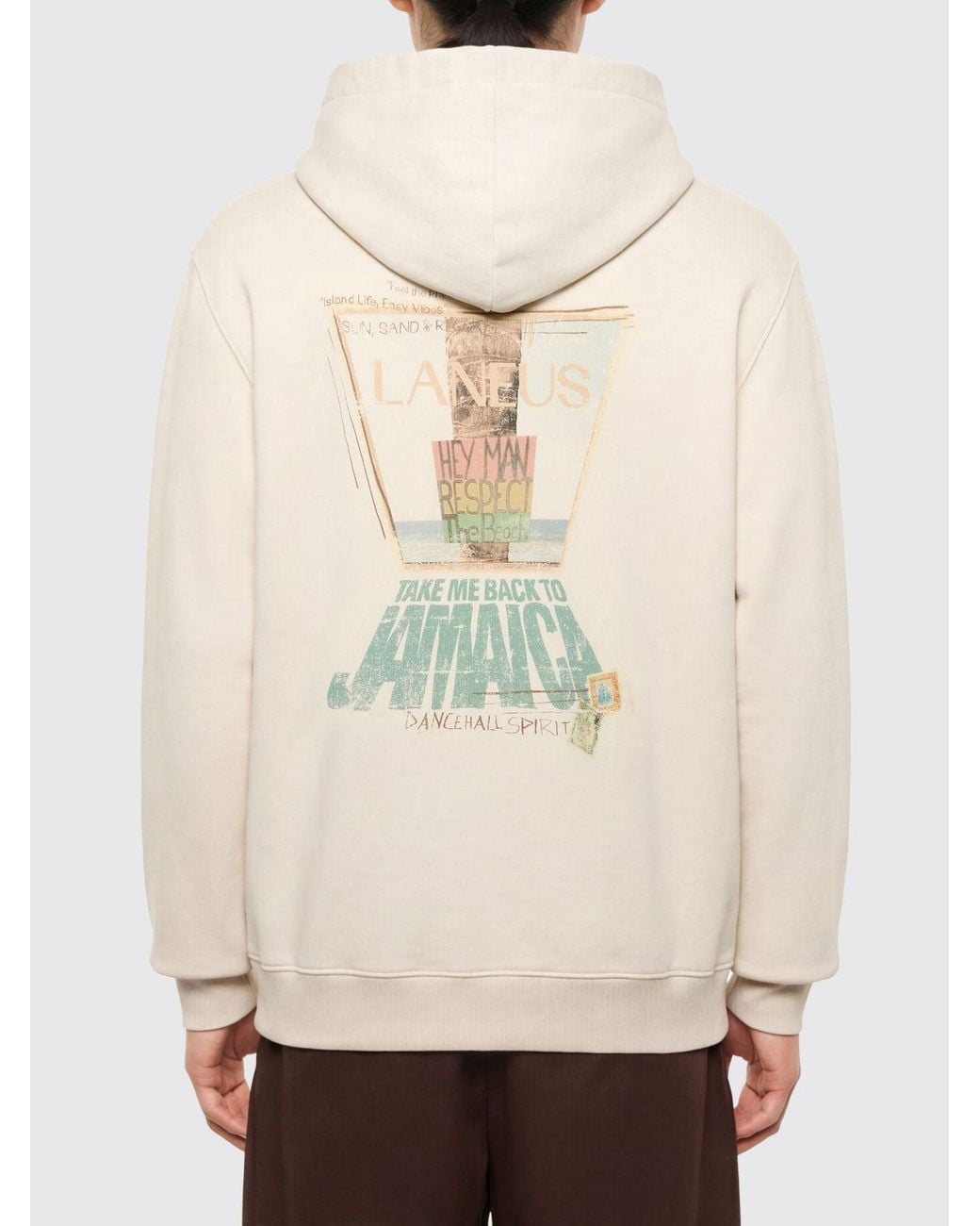 Laneus Natural Sweatshirt for men