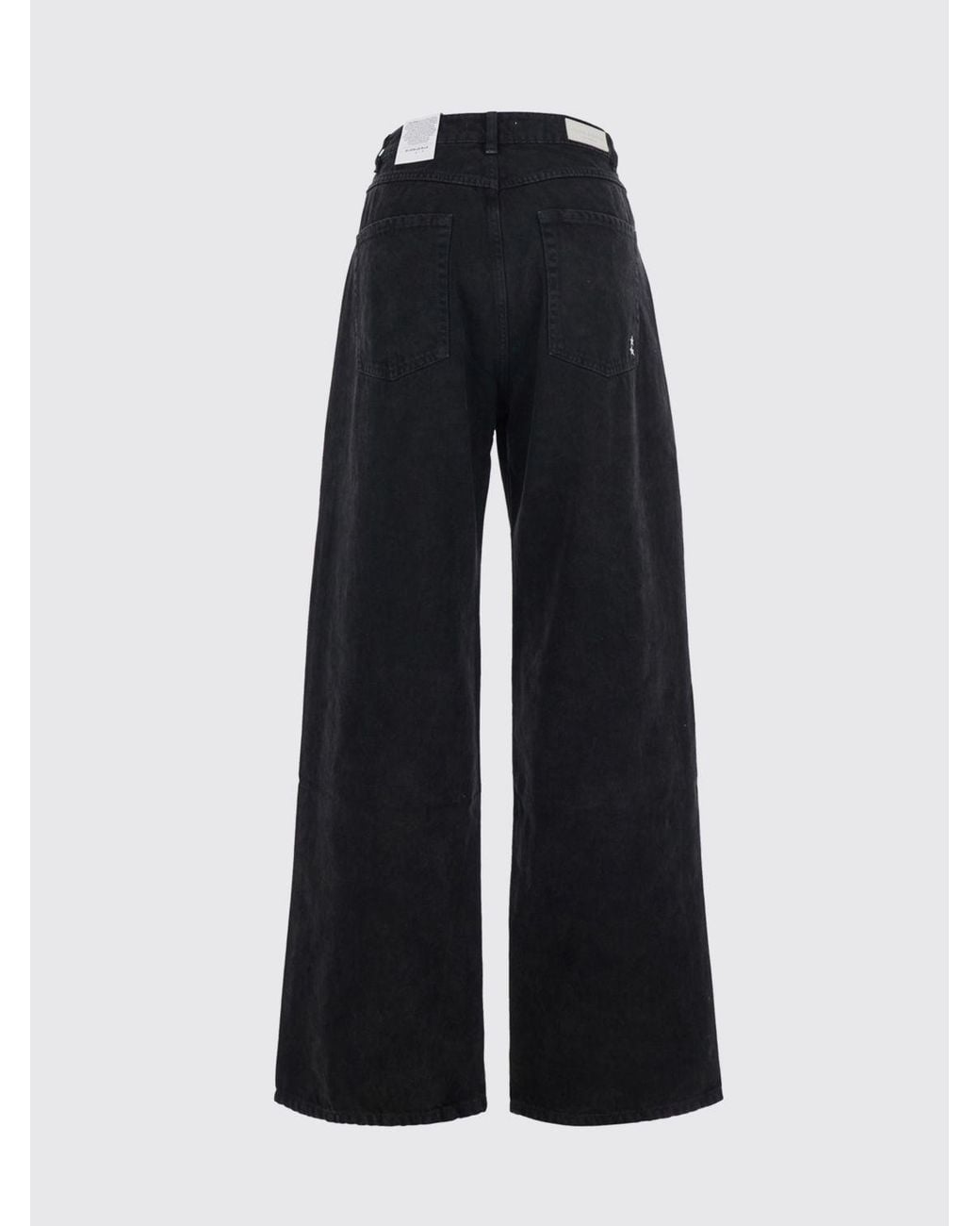 ICON DENIM Blue Poppy High-Waisted Wide Leg Jeans With Cut-Out Details