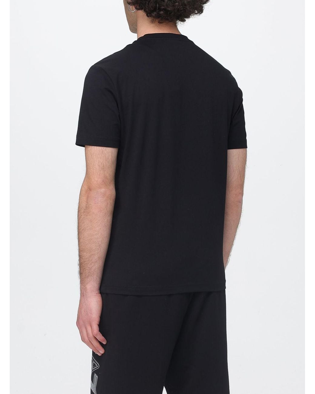 EA7 Black T-Shirt for men