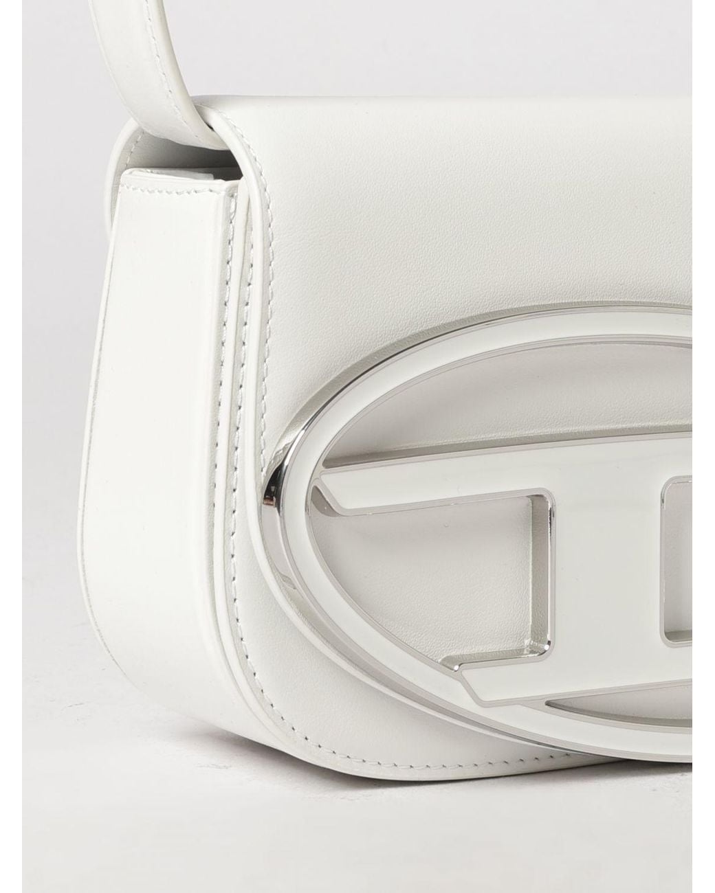 DIESEL White 1Dr Mini Handbag