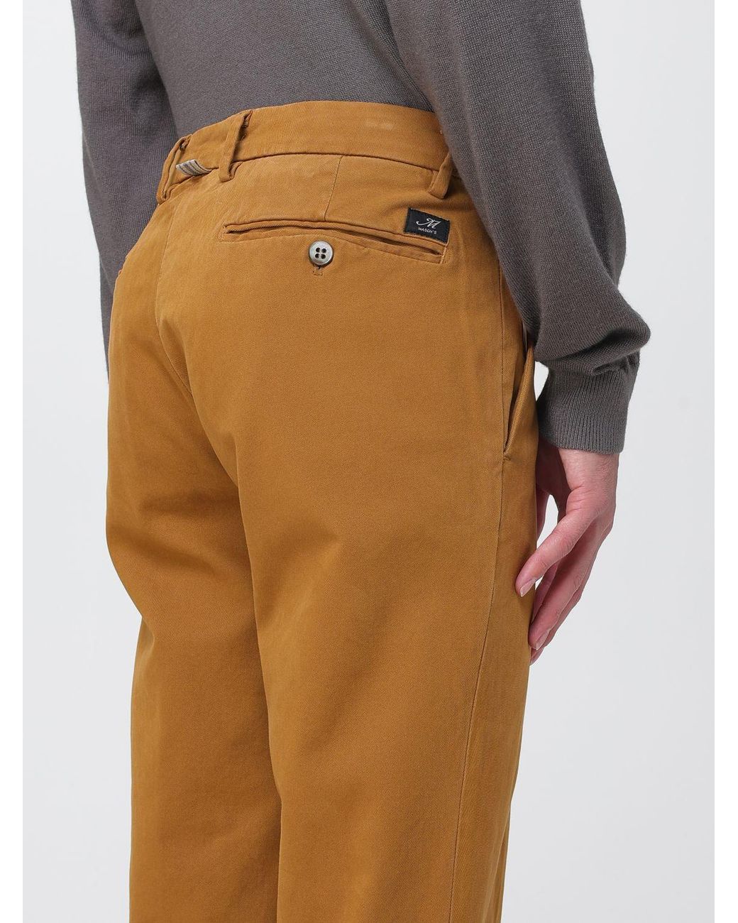 Mason's Natural Trousers for men