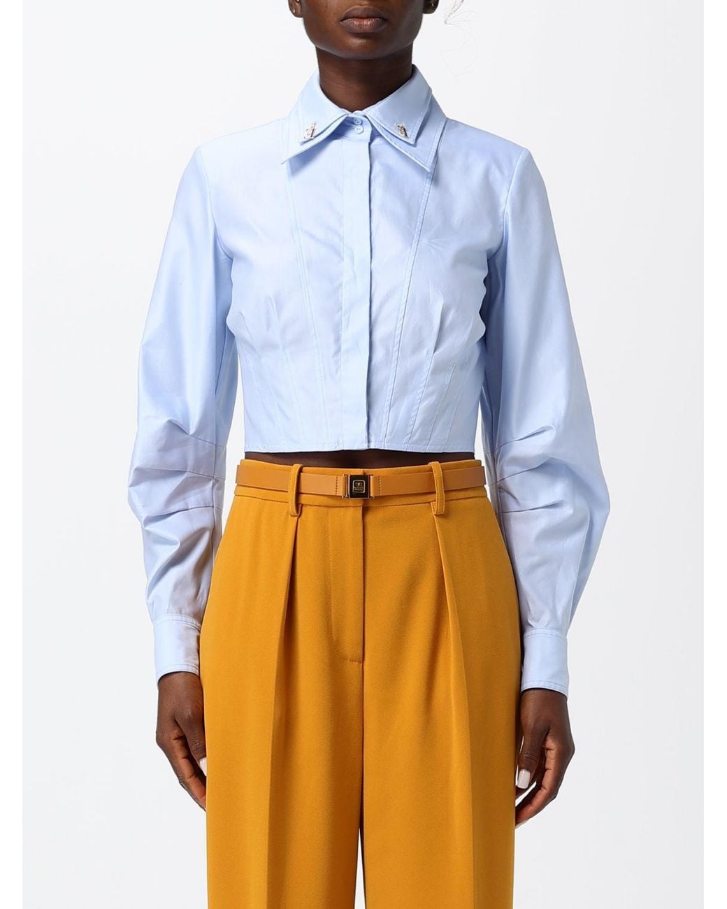 Elisabetta Franchi Blue T-Shirt