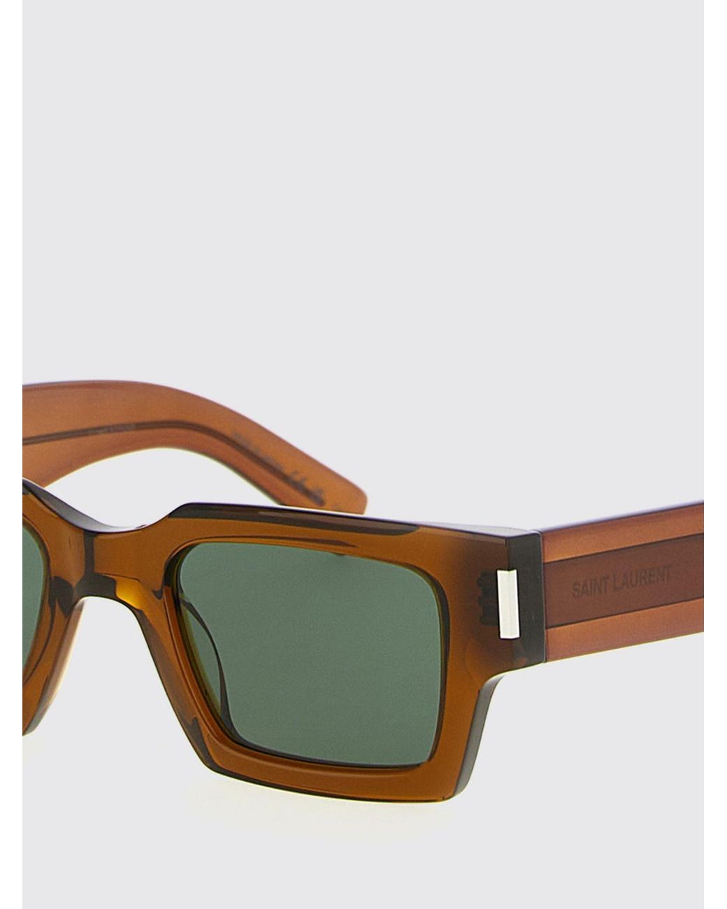 Saint Laurent Green Acetate Sl 572 Sunglasses for men