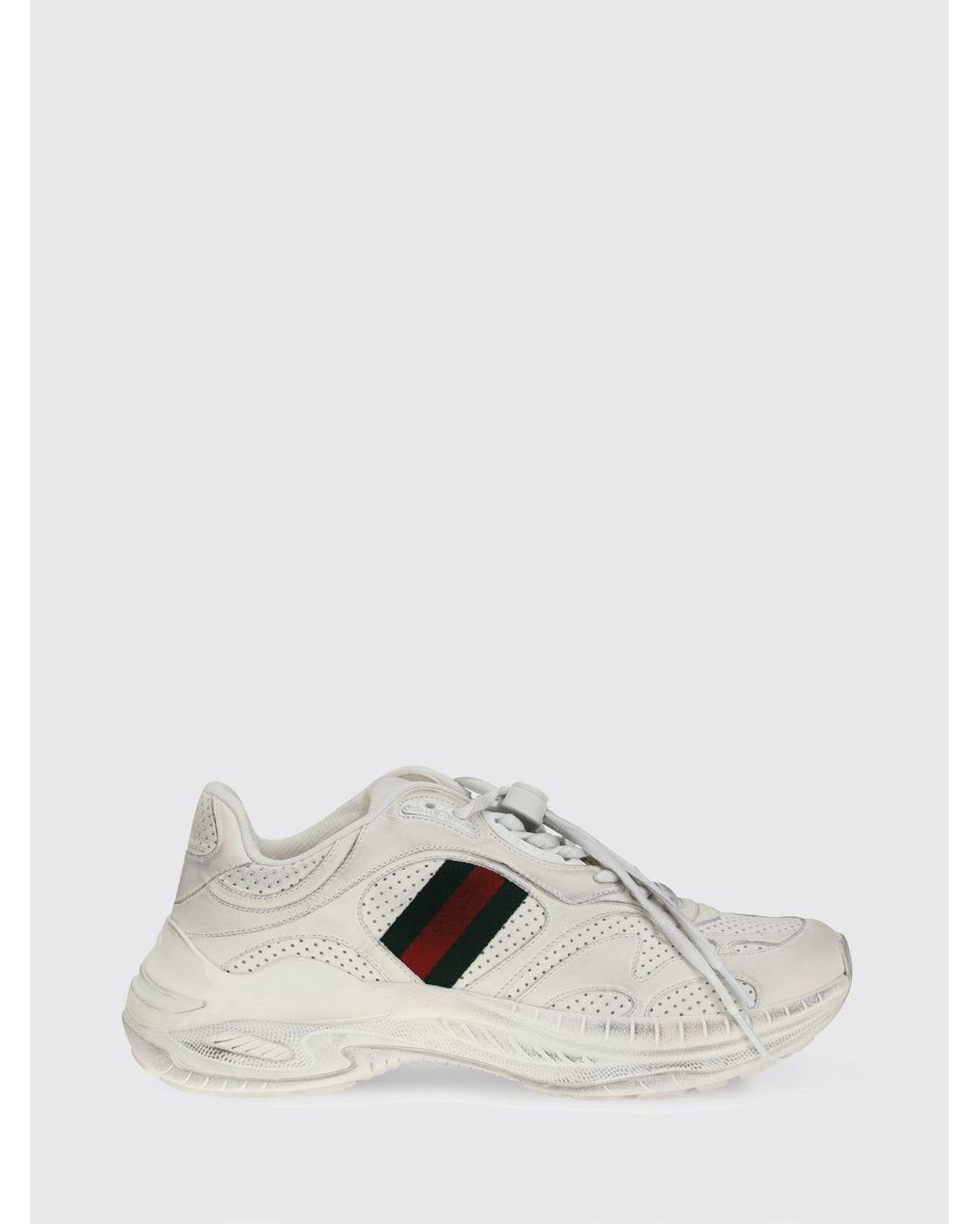 Gucci Natural 2.0 Used Leather Sneakers for men