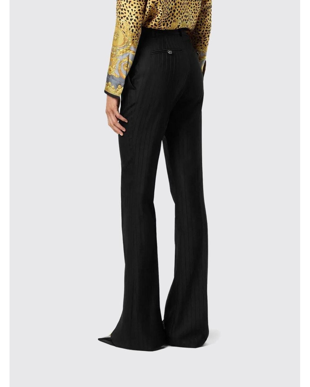 Versace Black Trousers