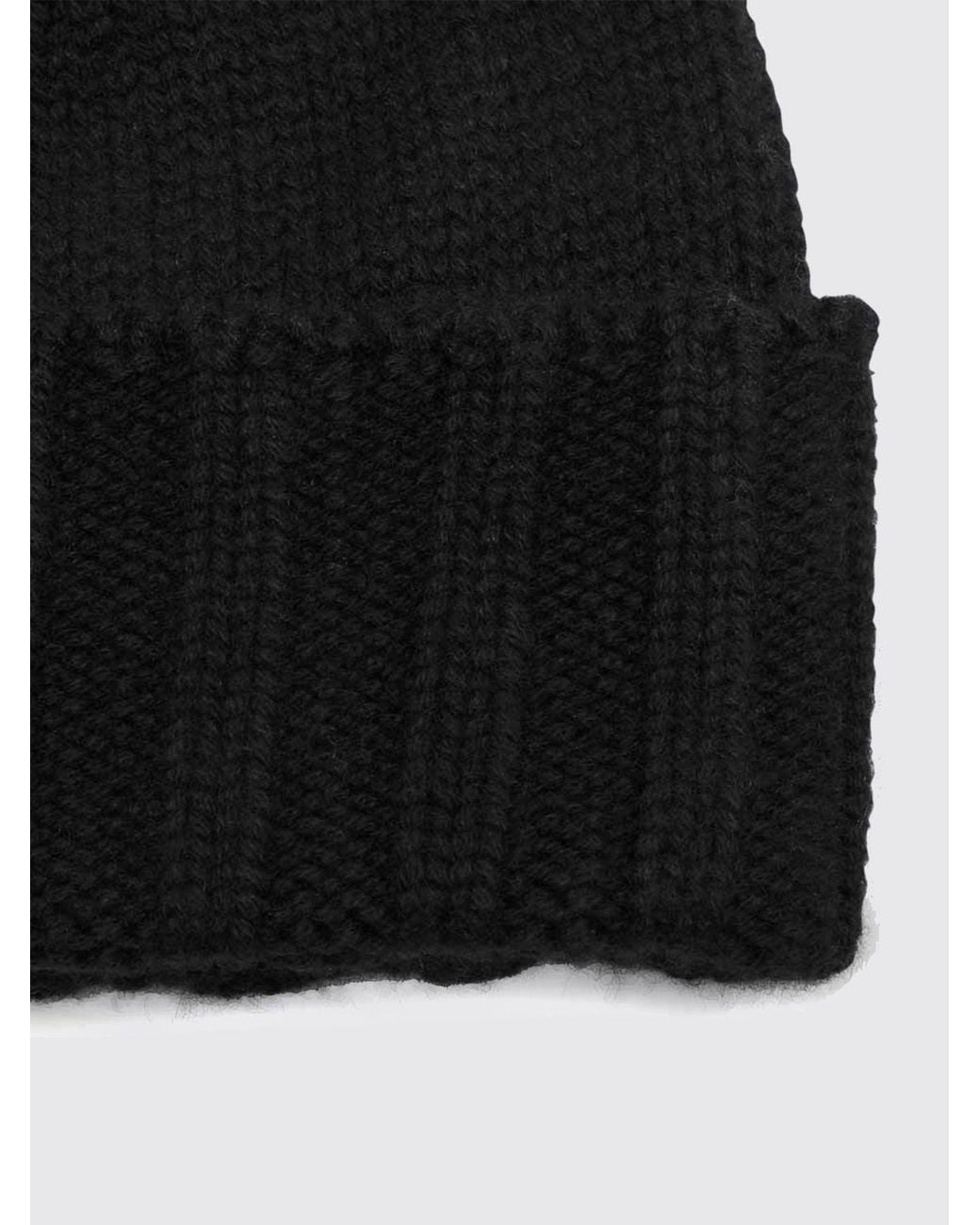 Drumohr Black Hat for men