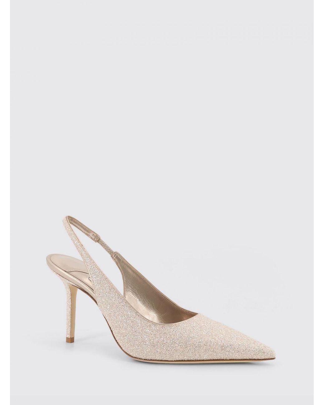Jimmy Choo Natural Love Lurex Slingback Pumps
