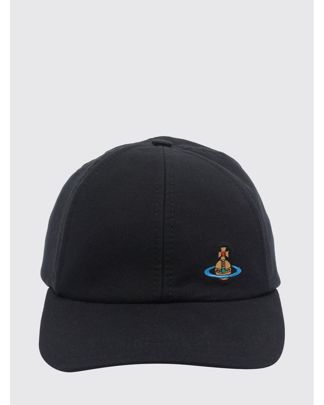 Vivienne Westwood Blue Cotton Twill Hat for men