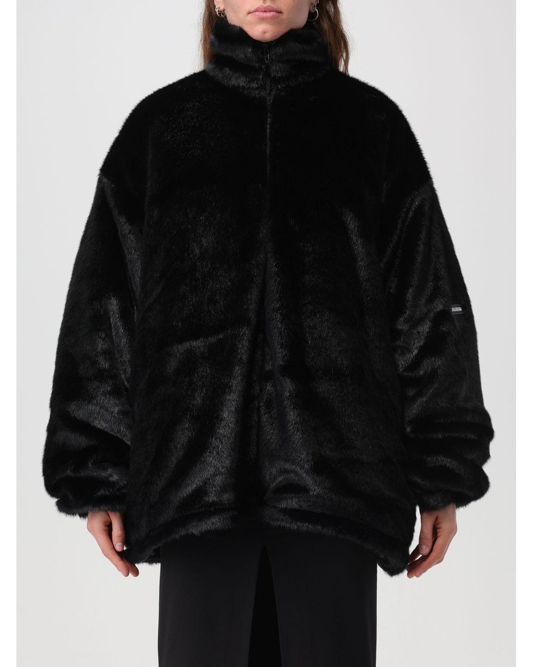 Balenciaga mink coat sale