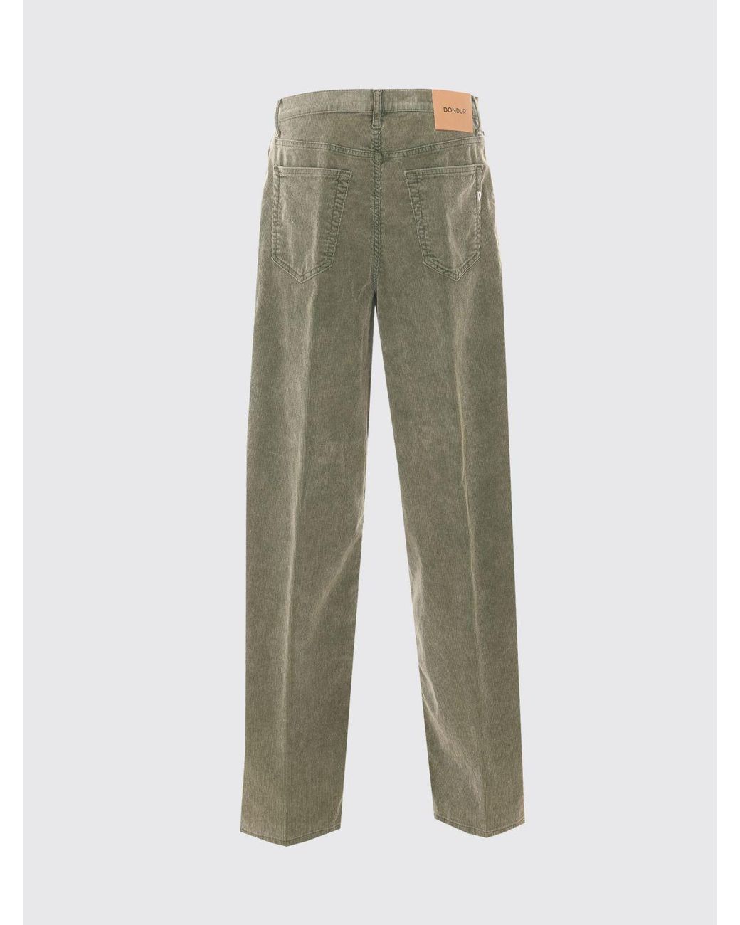 Dondup Green Dakota Straight Fit Corduroy Jeans