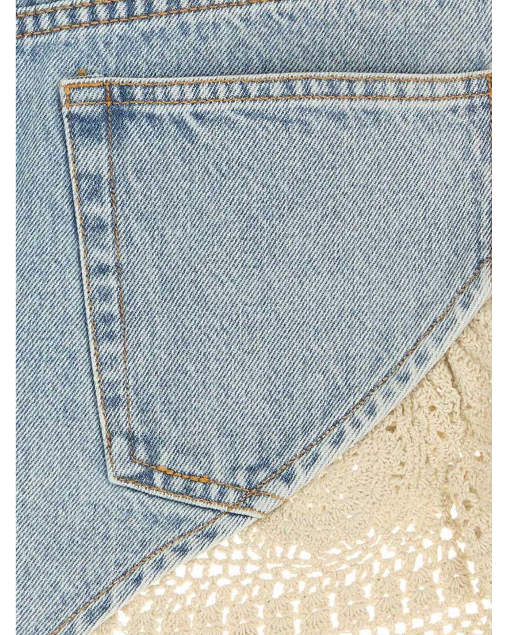 FRAME Blue Shorts