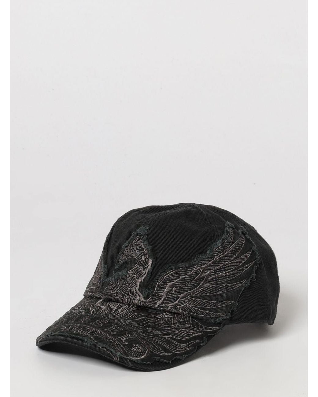 DIESEL Black Hat for men