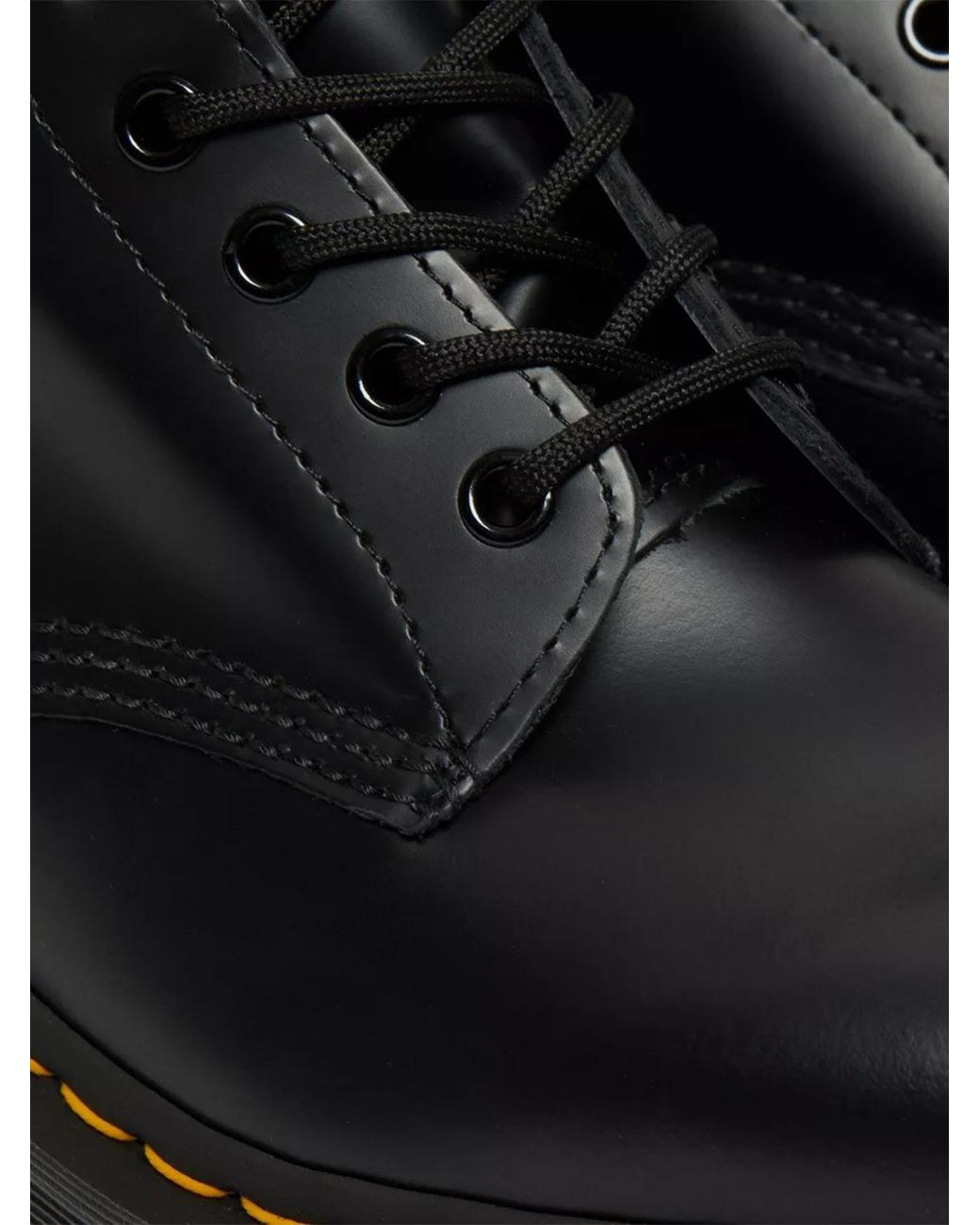 Dr. Martens Black Bex 1460 Smooth Leather Combat Boots With Bex Lug Sole For for men