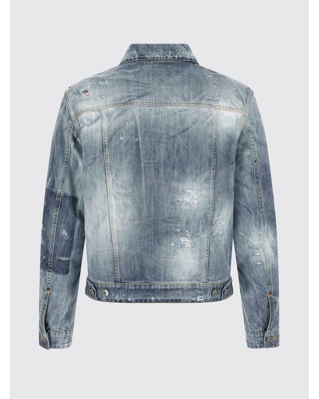 DSquared² Blue Jacket for men