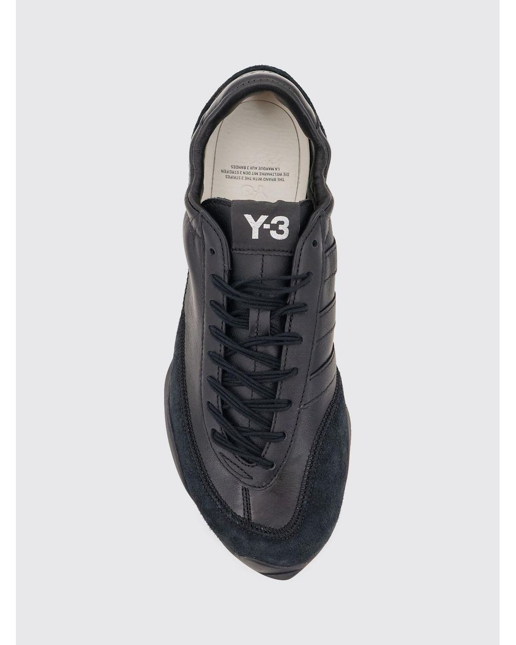 Y-3 White Tokyo Leather Sneakers for men
