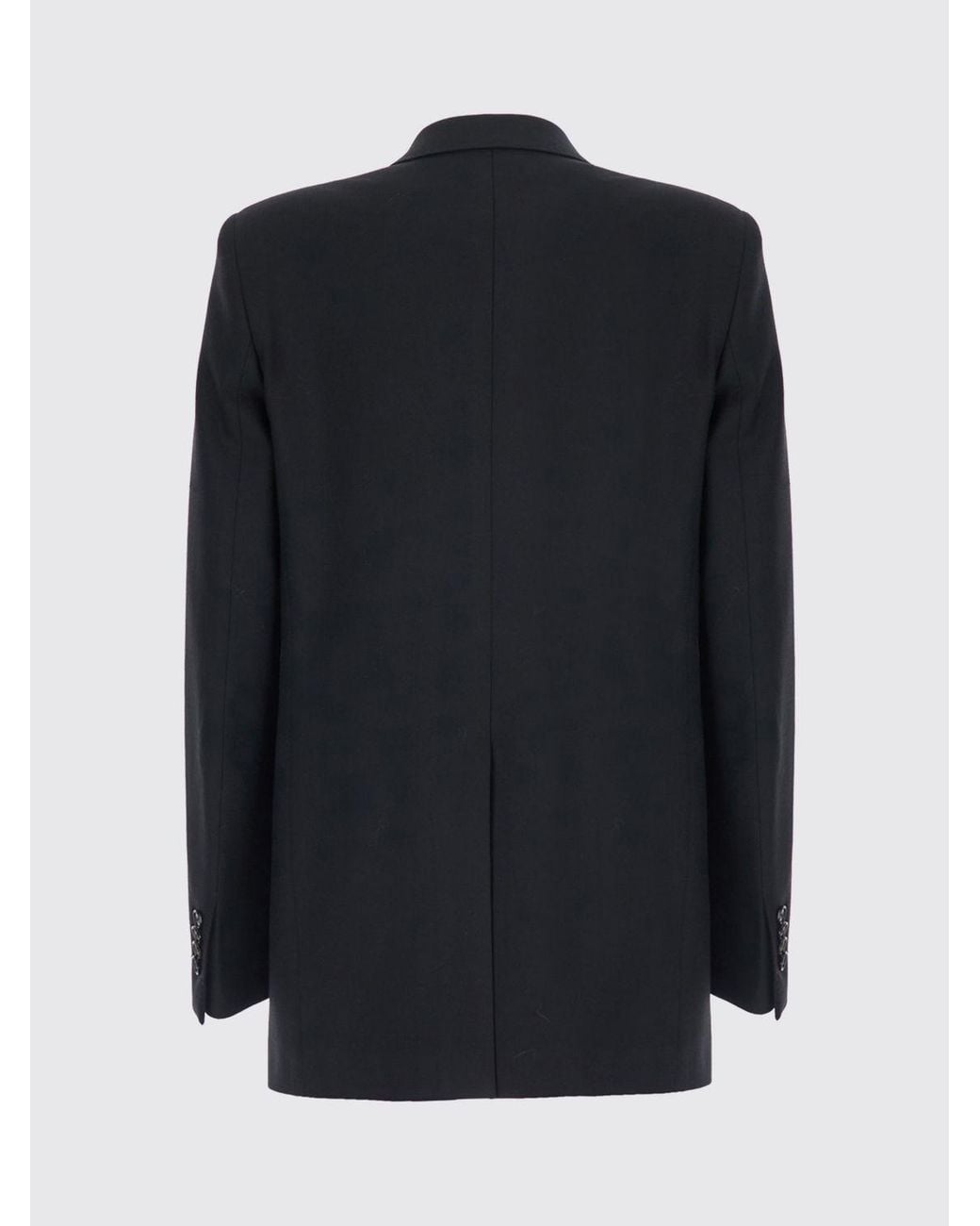 Tagliatore Blue Double-Breasted Wool Blend Blazer With Classic Lapels