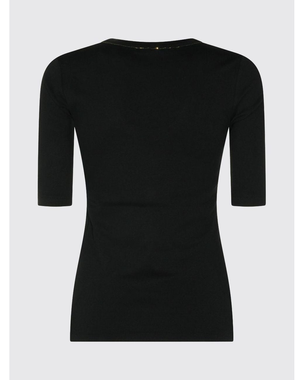 Fabiana Filippi Blue Slim Fit Short-Sleeved T-Shirt