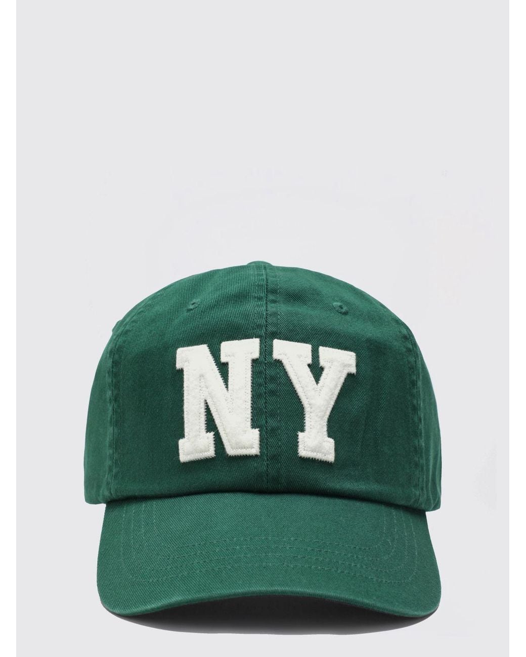 Polo Ralph Lauren Green Embroidered Logo And Slogan Cotton Baseball Cap for men