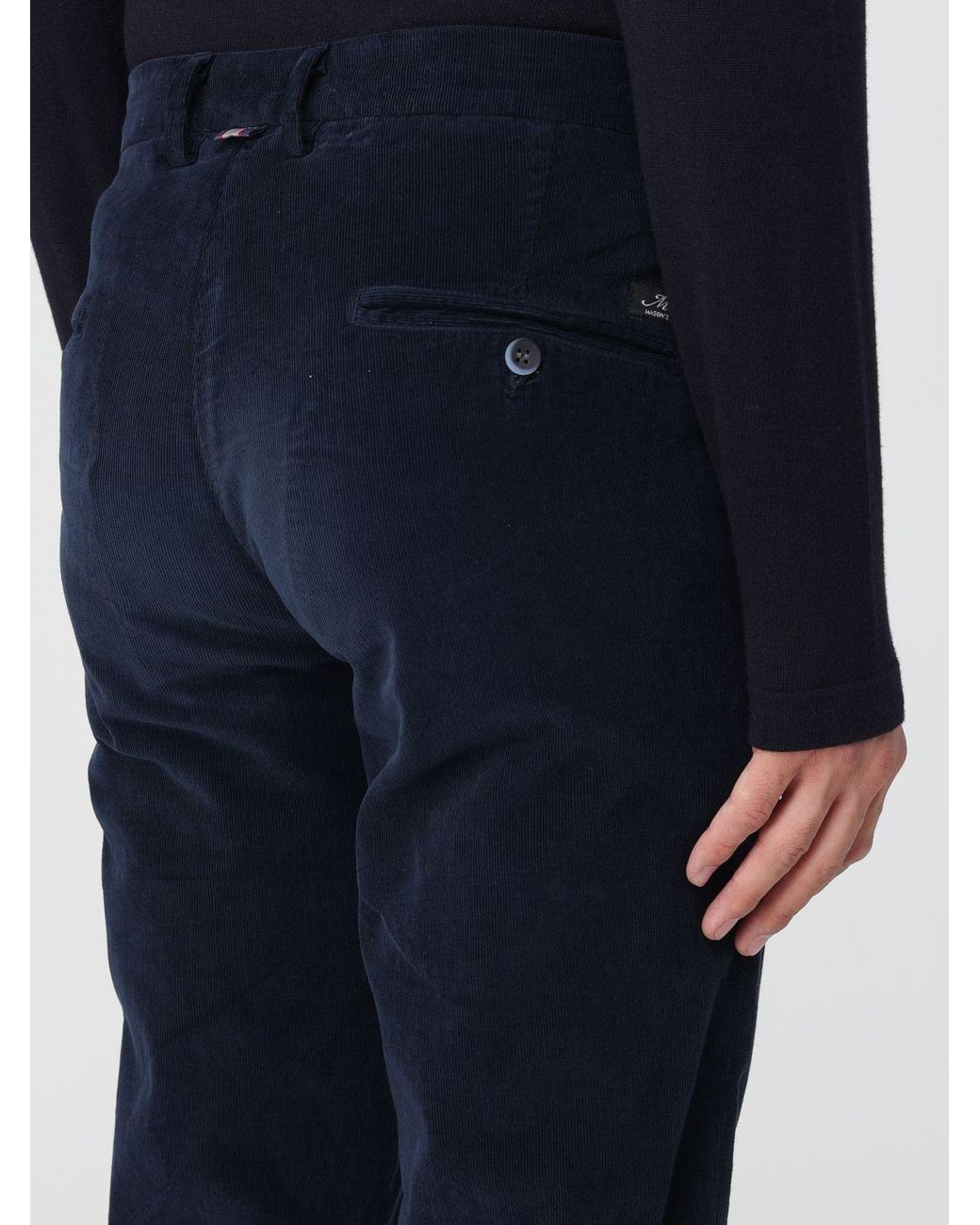 Mason's Blue Trousers for men