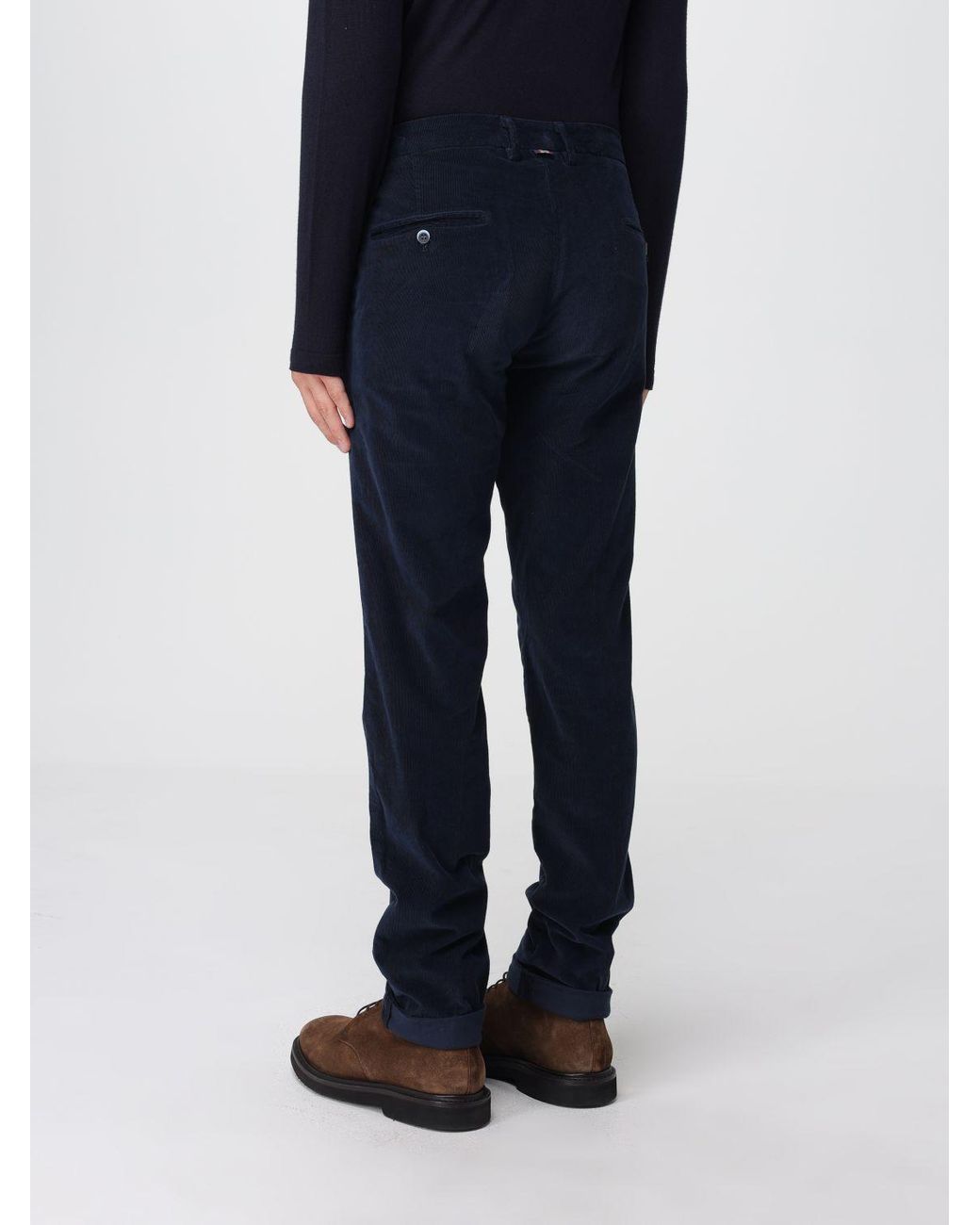 Mason's Blue Trousers for men