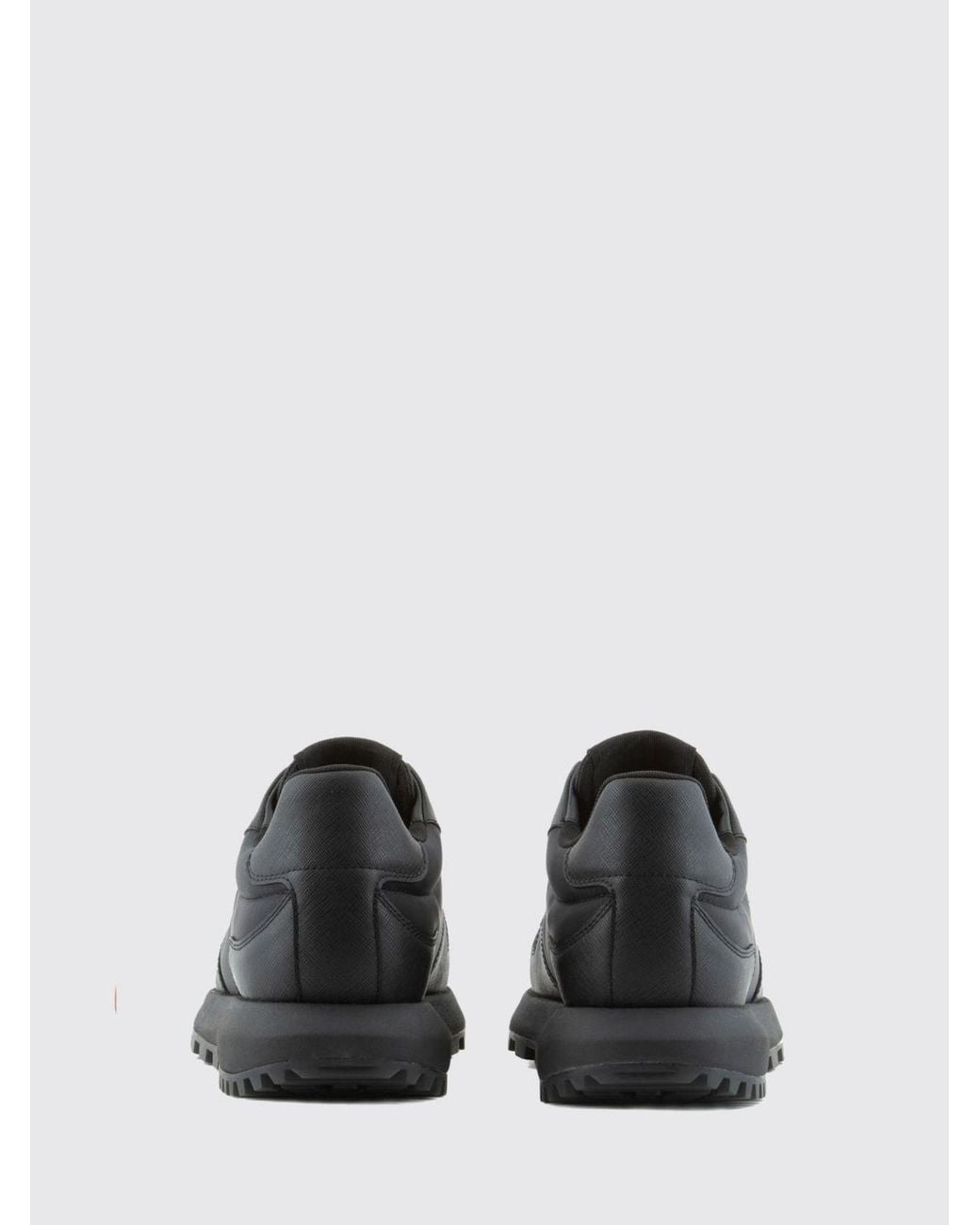 Emporio Armani Black Sneakers for men