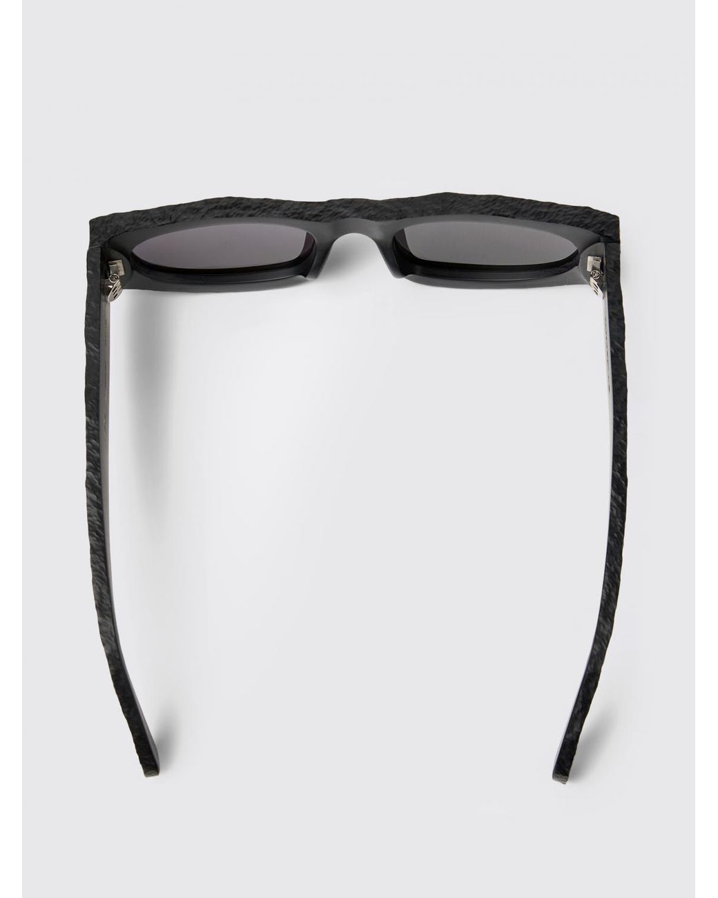 CAMPERLAB Black Hirmu Handcrafted Textured Acetate Sunglasses for men